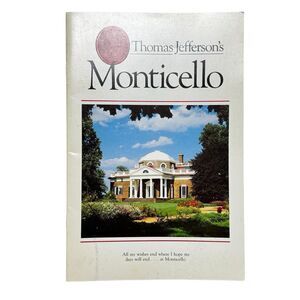 Thomas Jefferson Monticello (1986, paperback)